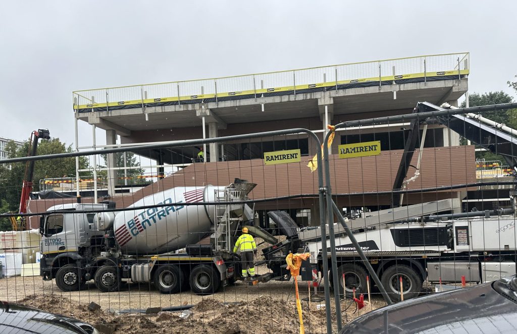 IKI Antakalnio g. 71 (Antakalnio g. 71) - Food store - construction photos