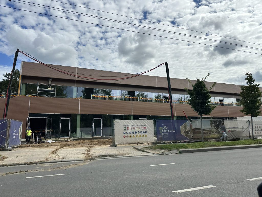 IKI Antakalnio g. 71 (Antakalnio g. 71) - Food store - construction photos