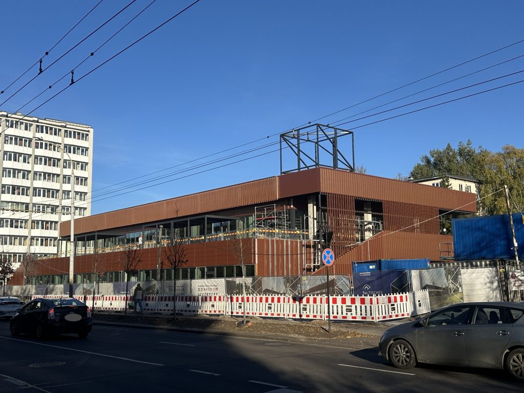 IKI Antakalnio g. 71 (Antakalnio g. 71) - Food store - construction photos