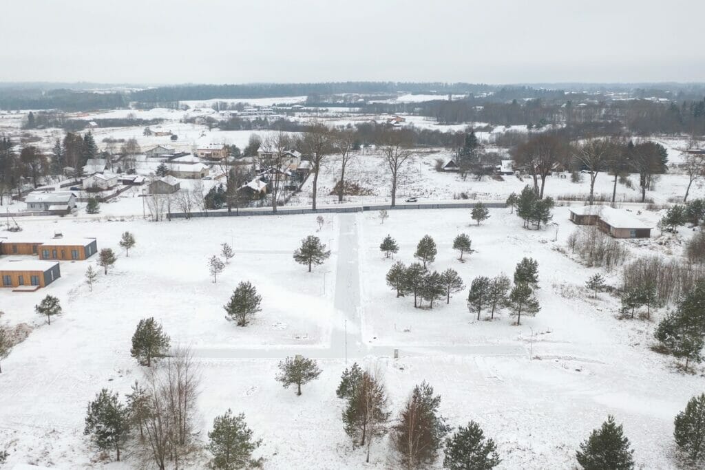 Naujoji Riešė (Tilto g. 21, 23, 23A, 25, 25A, 27, 27A, 29, 29A, 31, 31A, 33, 33A, 35, 35A, 37, 37A, 39, Jadvyškių g., Riešė) - Land plots - construction photos