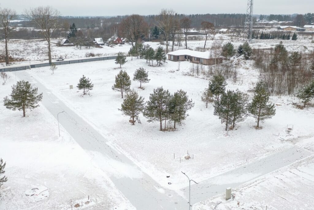 Naujoji Riešė (Tilto g. 21, 23, 23A, 25, 25A, 27, 27A, 29, 29A, 31, 31A, 33, 33A, 35, 35A, 37, 37A, 39, Jadvyškių g., Riešė) - Land plots - construction photos