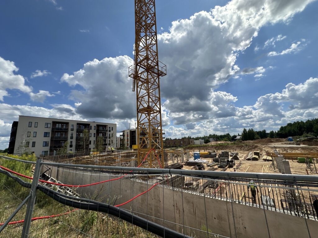 Antakalnio Trio (Taurijos g. 28) - Multi apartment - construction photos