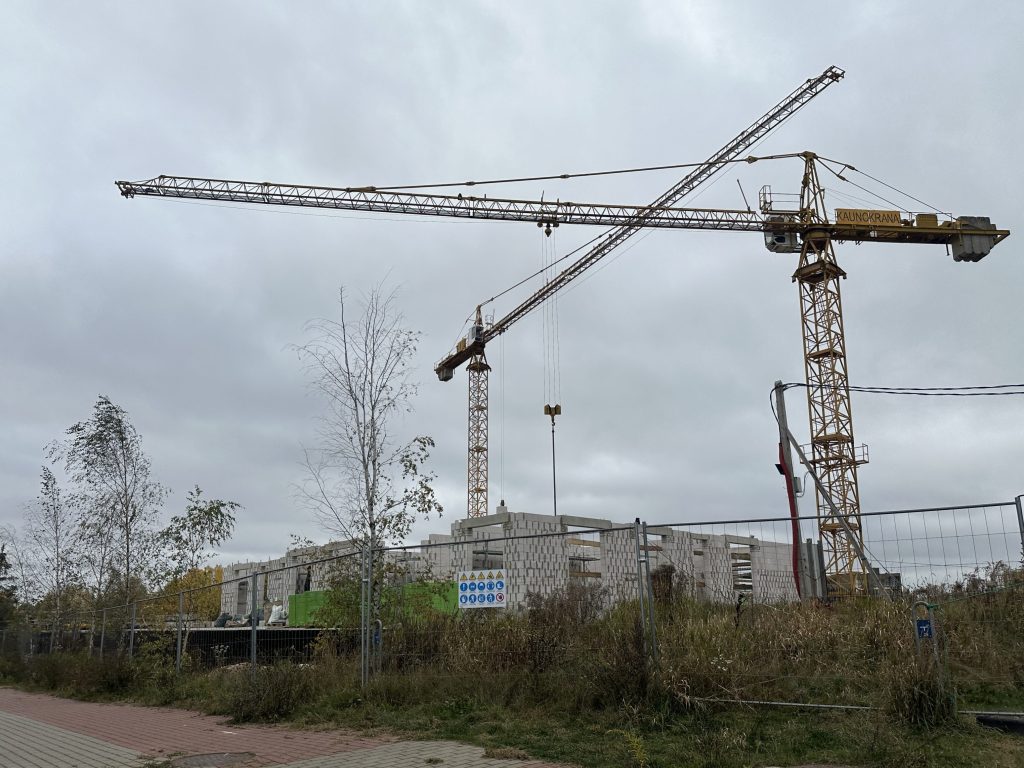 Antakalnio Trio (Taurijos g. 28) - Multi apartment - construction photos