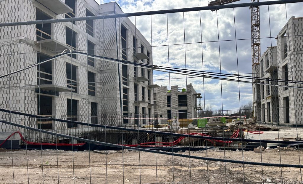 Antakalnio Trio (Taurijos g. 28) - Multi apartment - construction photos