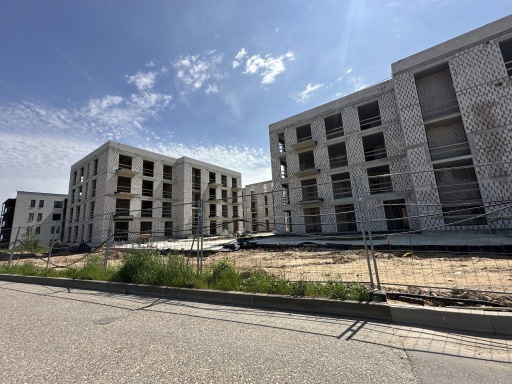 Antakalnio Trio (Taurijos g. 28) - Multi apartment - construction photos