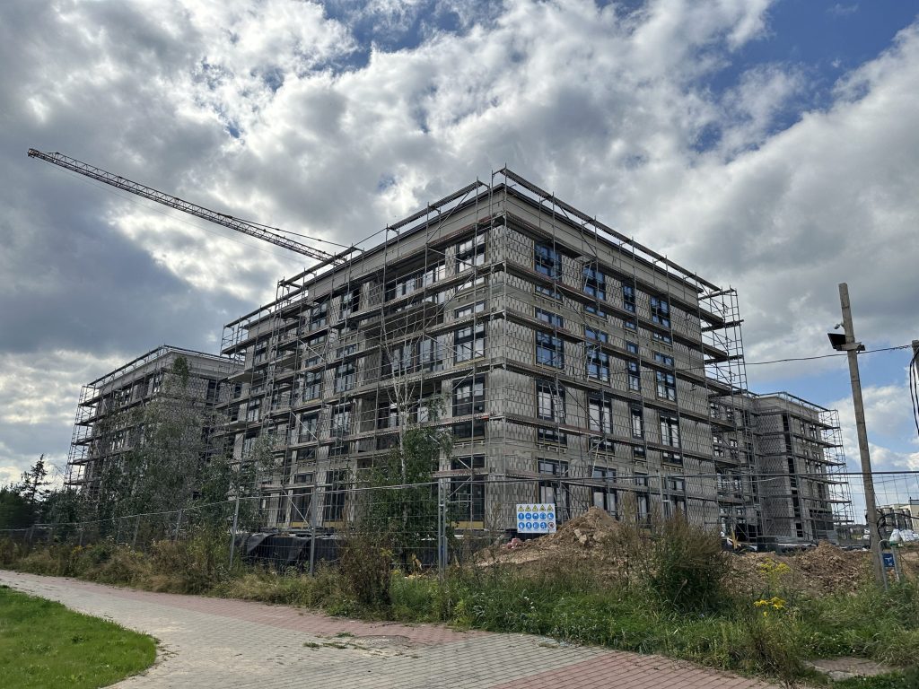 Antakalnio Trio (Taurijos g. 28) - Multi apartment - construction photos