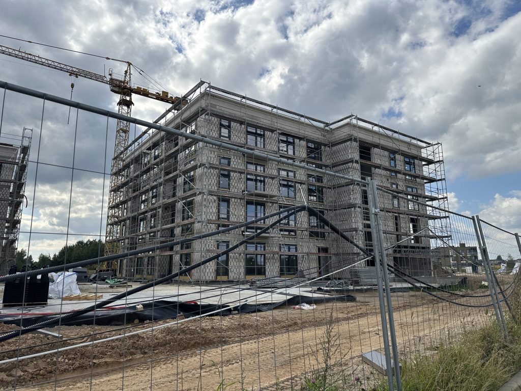 Antakalnio Trio (Taurijos g. 28) - Multi apartment - construction photos