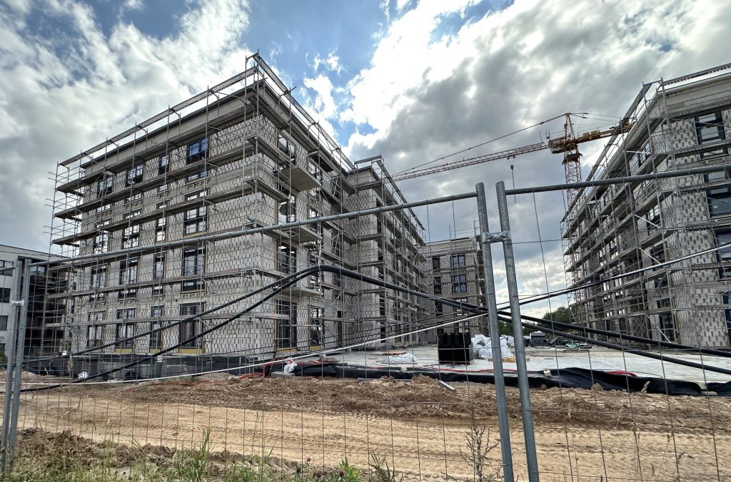 Antakalnio Trio (Taurijos g. 28) - Multi apartment - construction photos