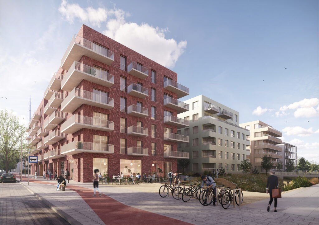 Zaķusala Residential Quarter II (Zaķusalas krastmalā 13) - Daudzdzīvokļu nams, Cita komerciāla - vizualizācija