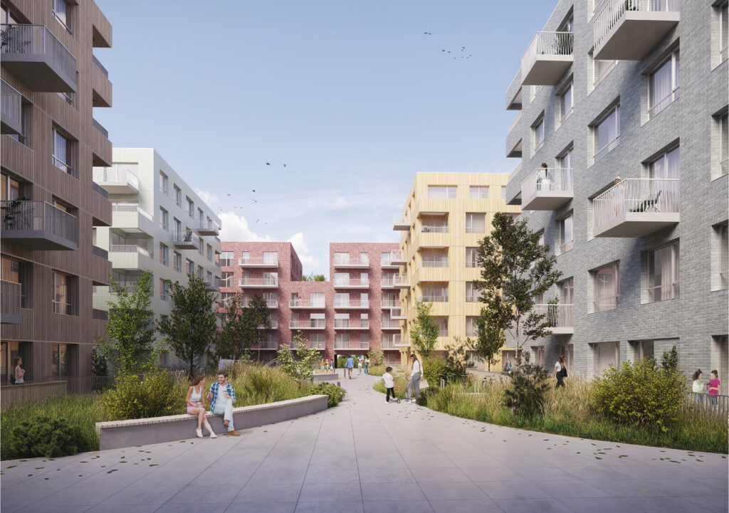 Zaķusala Residential Quarter II (Zaķusalas krastmalā 13) - Daudzdzīvokļu nams, Cita komerciāla - vizualizācija