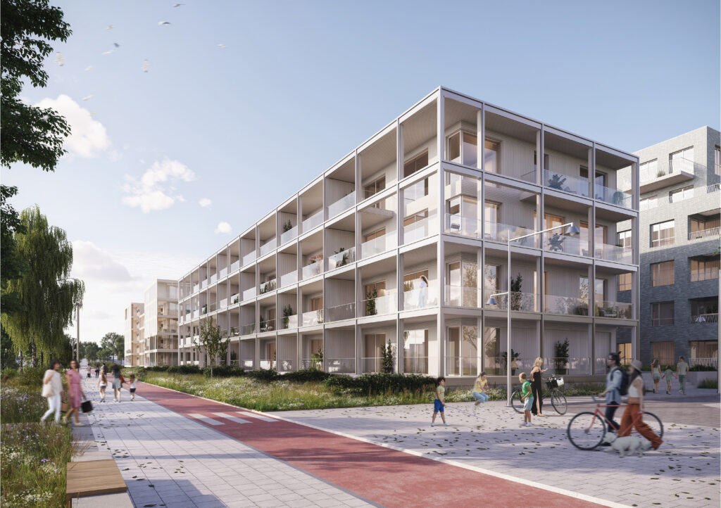 Zaķusala Residential Quarter II (Zaķusalas krastmalā 13) - Daudzdzīvokļu nams, Cita komerciāla - vizualizācija