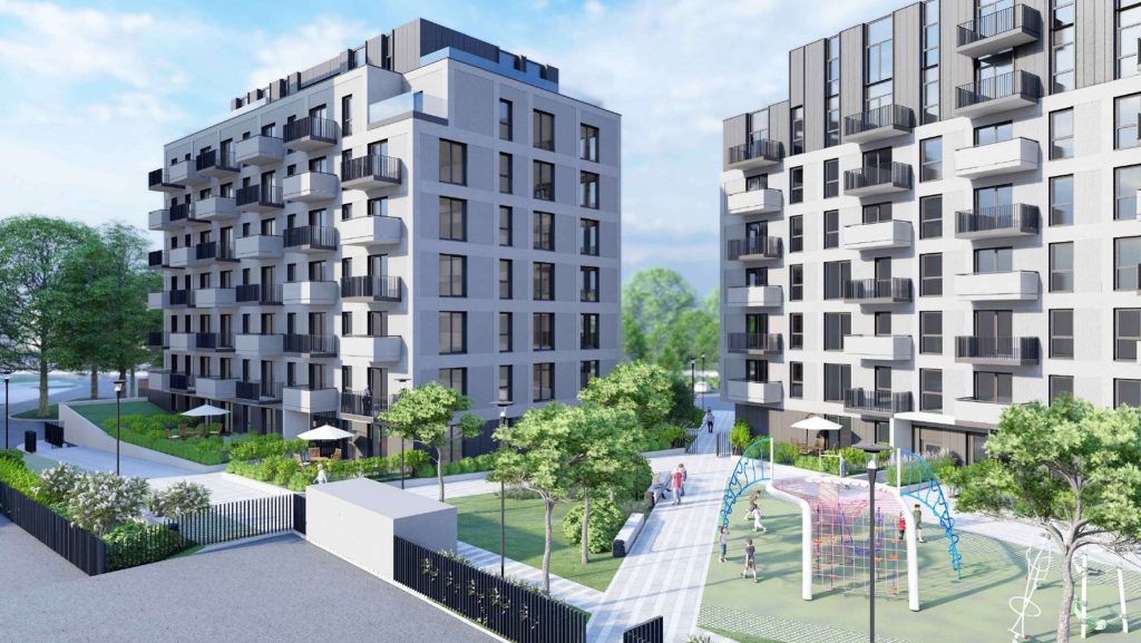 Žirmūnų g. 68A (Žirmūnų g. 68A) - Korterelamu, Kaubanduskeskus - visuaalne