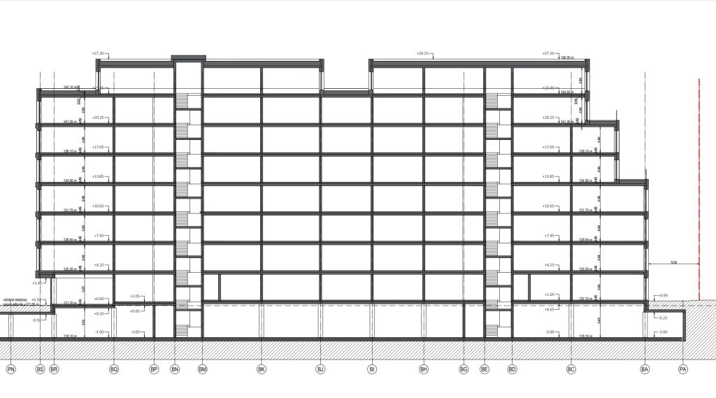 Žirmūnų g. 68A (Žirmūnų g. 68A) - Korterelamu, Kaubanduskeskus - visuaalne