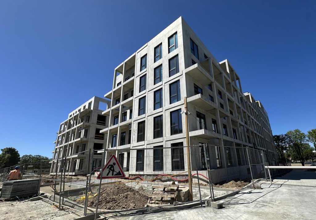 Bastionų namai | 2 etapas (Gluosnių g. 11, 13, 15, 17) - Multi apartment - construction photos