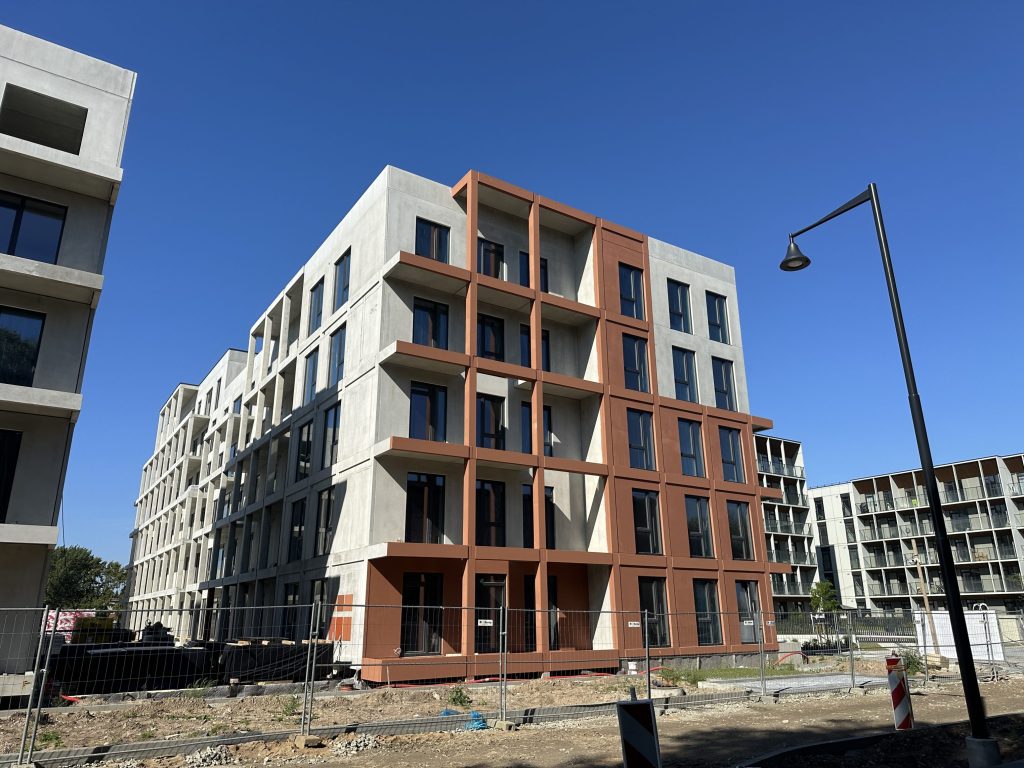 Bastionų namai | 2 etapas (Gluosnių g. 11, 13, 15, 17) - Multi apartment - construction photos