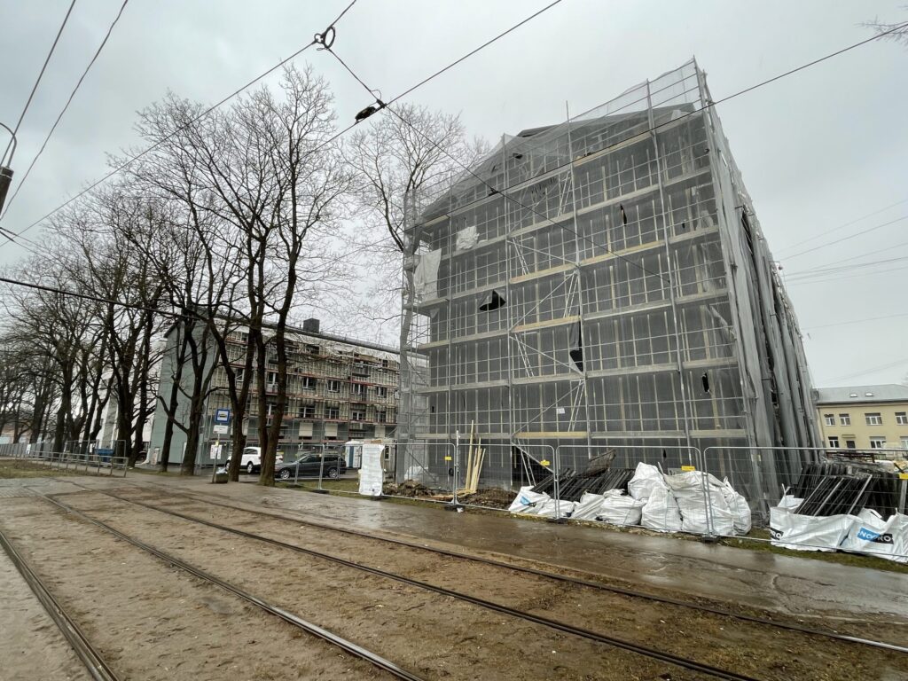 Bauskas iela 55 (Bauskas iela 55) - Multi apartment - construction photos