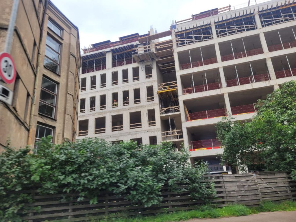 Barons Kvartāls - Senču iela 11 (Senču iela 11) - Büroohoone - ehituse fotod