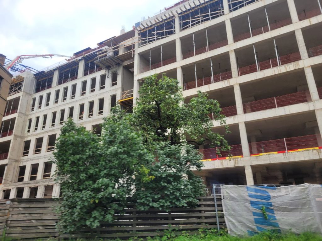 Barons Kvartāls - Senču iela 11 (Senču iela 11) - Office center - construction photos