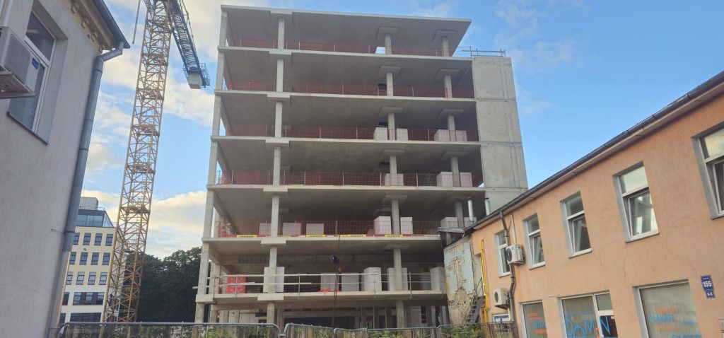 Barons Kvartāls - Senču iela 11 (Senču iela 11) - Office center - construction photos