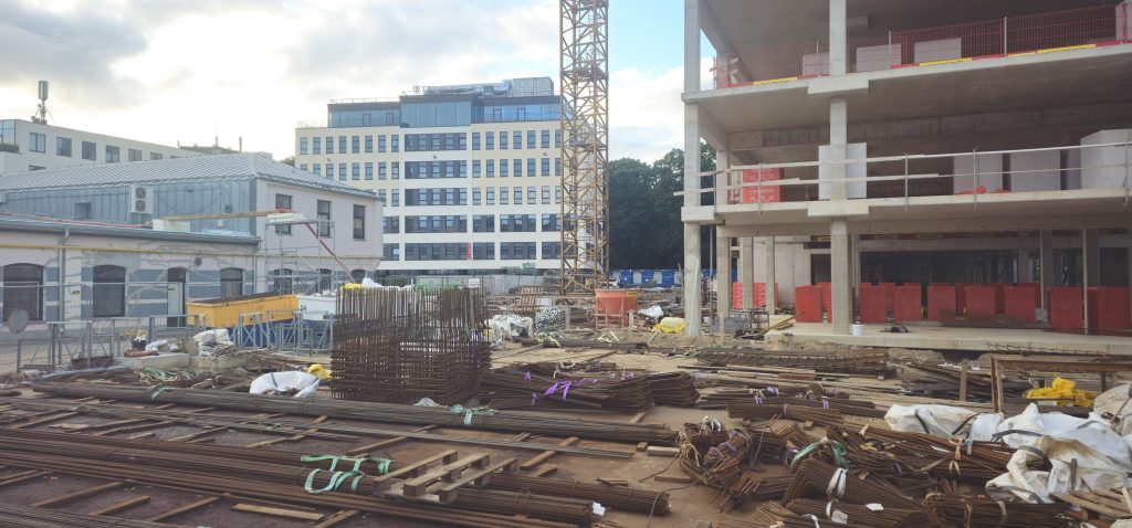 Barons Kvartāls - Senču iela 11 (Senču iela 11) - Office center - construction photos