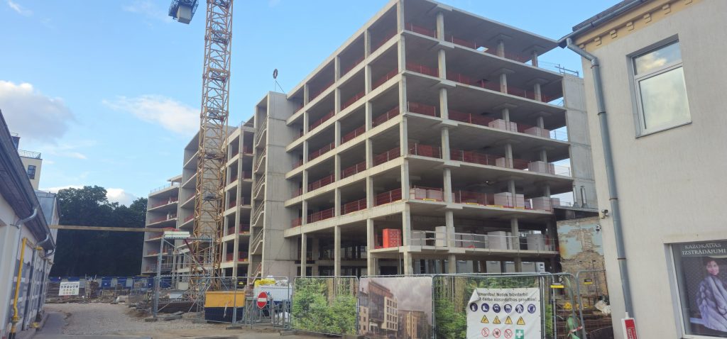 Barons Kvartāls - Senču iela 11 (Senču iela 11) - Office center - construction photos