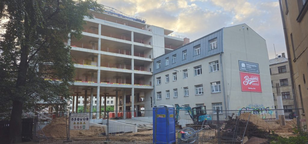 Barons Kvartāls - Senču iela 11 (Senču iela 11) - Office center - construction photos