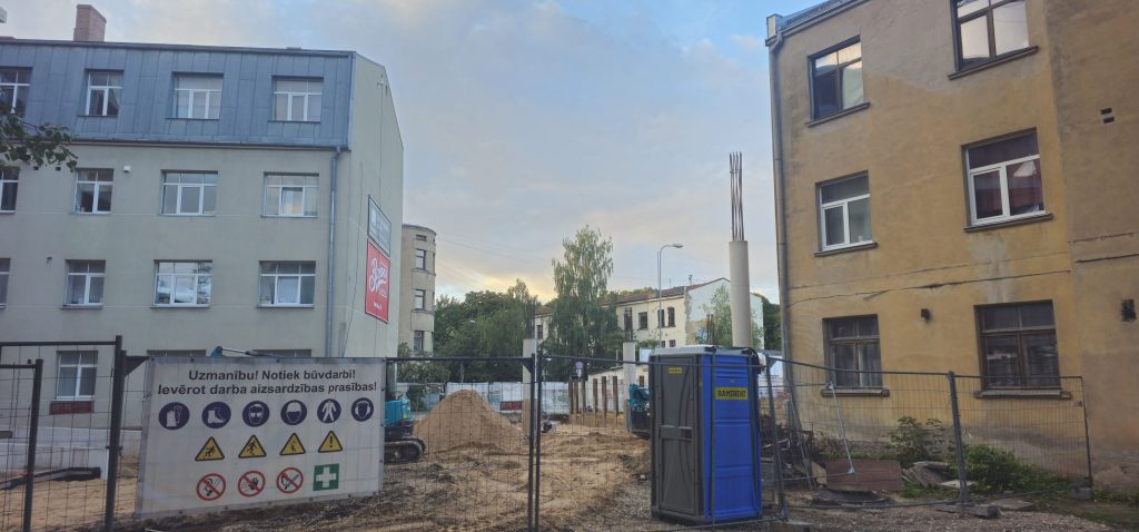 Barons Kvartāls - Senču iela 11 (Senču iela 11) - Office center - construction photos