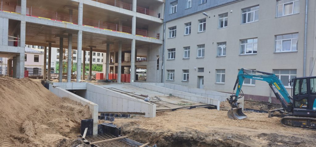 Barons Kvartāls - Senču iela 11 (Senču iela 11) - Office center - construction photos