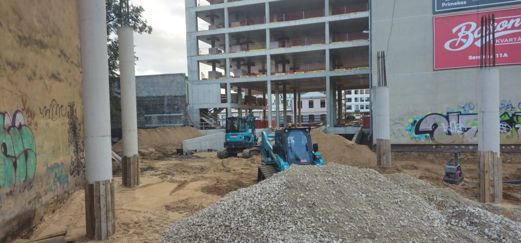 Barons Kvartāls - Senču iela 11 (Senču iela 11) - Office center - construction photos