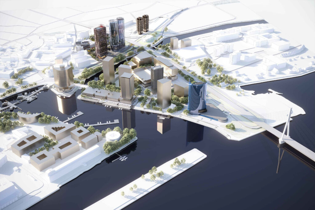 Daugavgrīvas iela 7 (Daugavgrīvas iela 5, 7, Raņķa dambis 30) - Office center - visualization