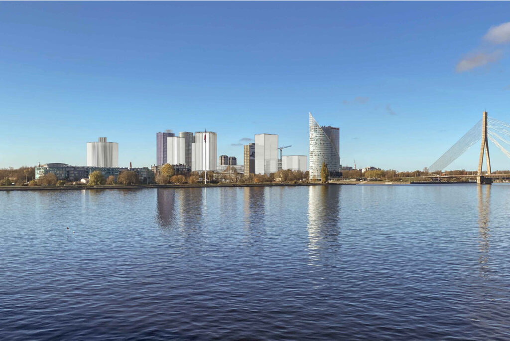 Daugavgrīvas iela 7 (Daugavgrīvas iela 5, 7, Raņķa dambis 30) - Office center - visualization