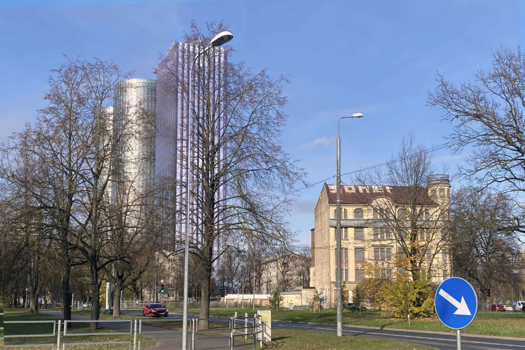 Daugavgrīvas iela 7 (Daugavgrīvas iela 5, 7, Raņķa dambis 30) - Office center - visualization