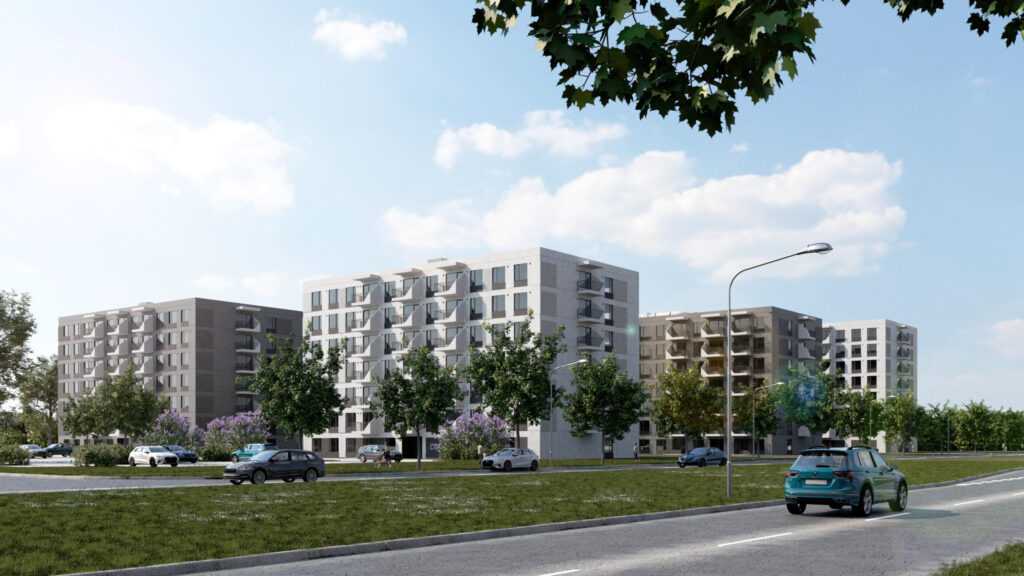 Silvas nami 5 (Dzelzavas iela 104) - Daudzdzīvokļu nams - vizualizācija