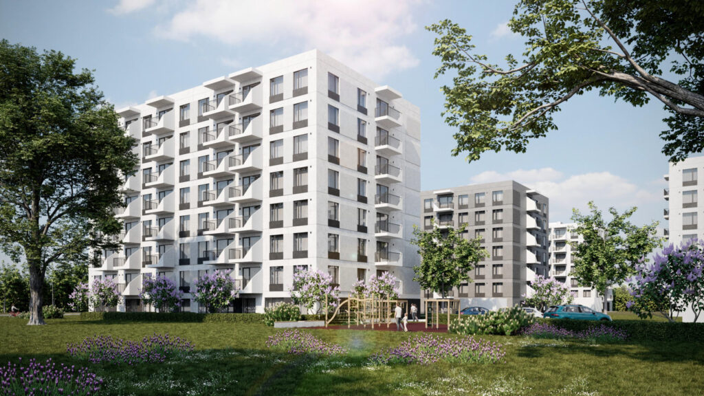 Silvas nami 5 (Dzelzavas iela 104) - Daudzdzīvokļu nams - vizualizācija