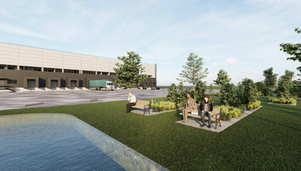 Gamybos g. 6 (Gamybos g. 6, Ramučių k., Karmėlavos sen.) - Warehouse / Distribution center - visualization