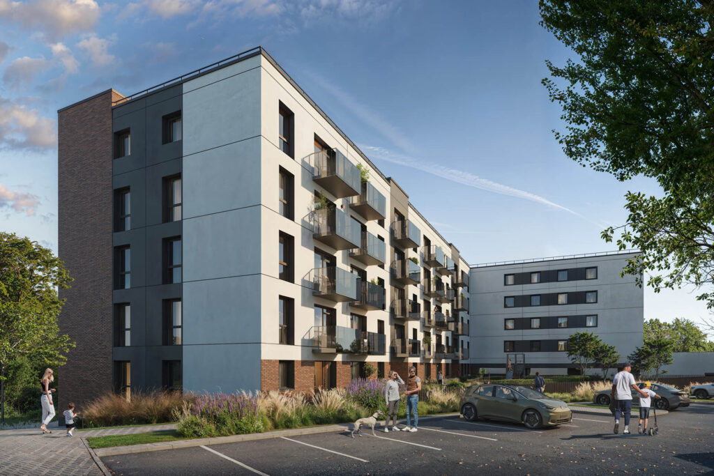 Gelvonų Ozas (Gelvonų g. 2A) - Multi apartment - visualization