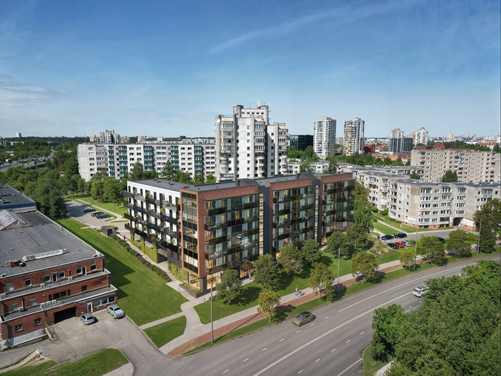 Gelvonų Ozas (Gelvonų g. 2A) - Multi apartment - visualization