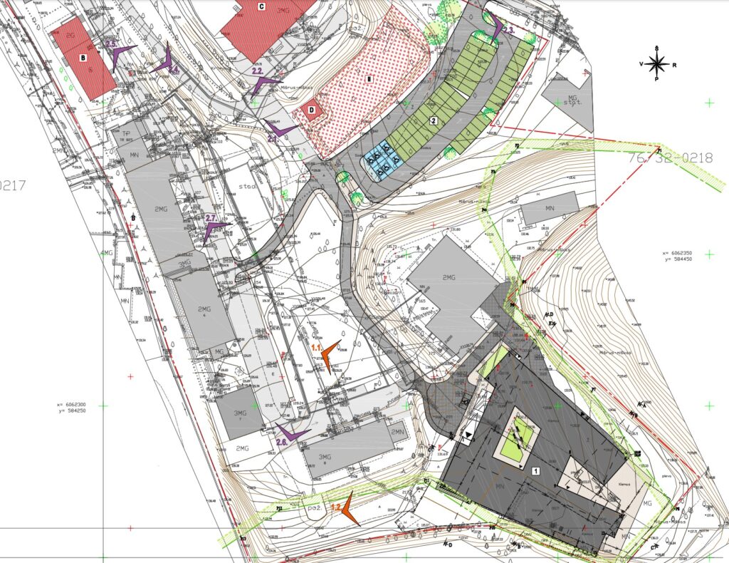Gerontopsichiatrijos, Ūmios psichiatrijos ir Psichosocialinės reabilitacijos ligoninė (Vasaros g. 5) - Specializētās aprūpes iestāde - vizualizācija