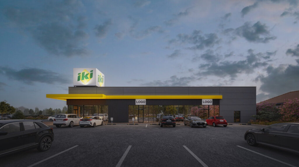 IKI Vijūkų g. (Vijūkų g. 125) - Food store - visualization