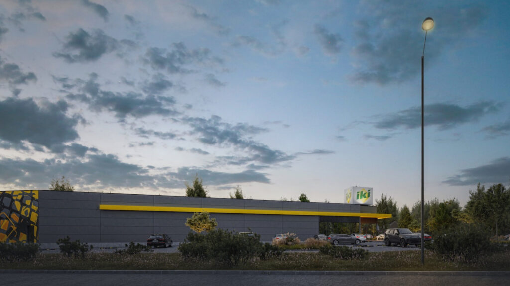 IKI Vijūkų g. (Vijūkų g. 125) - Food store - visualization