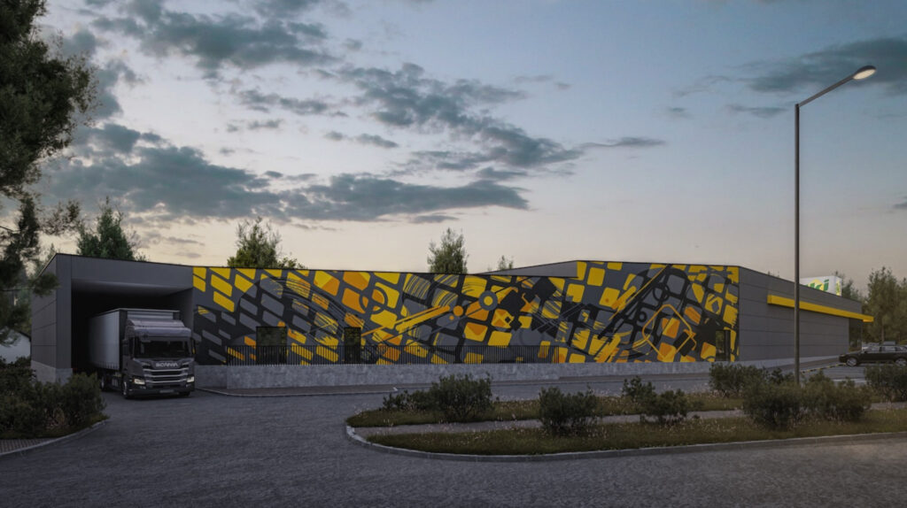 IKI Vijūkų g. (Vijūkų g. 125) - Food store - visualization