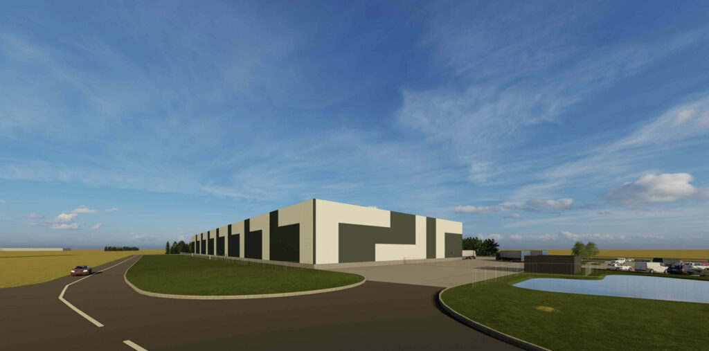 Jėgainės g. 1 (Jėgainės g. 1, Biruliškių k., Karmėlavos sen.) - Warehouse / Distribution center - visualization