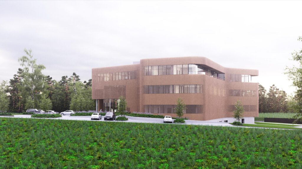 Bio City III Ląstelių, audinių ir organų inžinerijos bei 3D biospausdinimo centras (Vismaliukų g. 34) - Teadus- ja arenduskeskus - visuaalne
