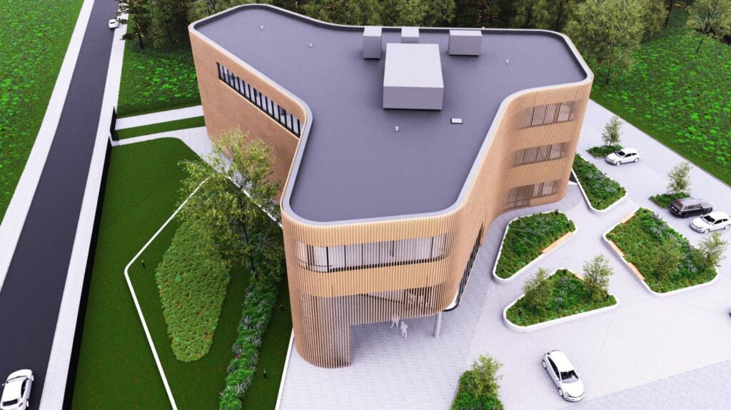 Bio City III Ląstelių, audinių ir organų inžinerijos bei 3D biospausdinimo centras (Vismaliukų g. 34) - Teadus- ja arenduskeskus - visuaalne