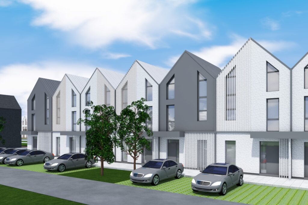 Kaributo g. 54 (Kaributo g. 54) - Rindu mājas - vizualizācija