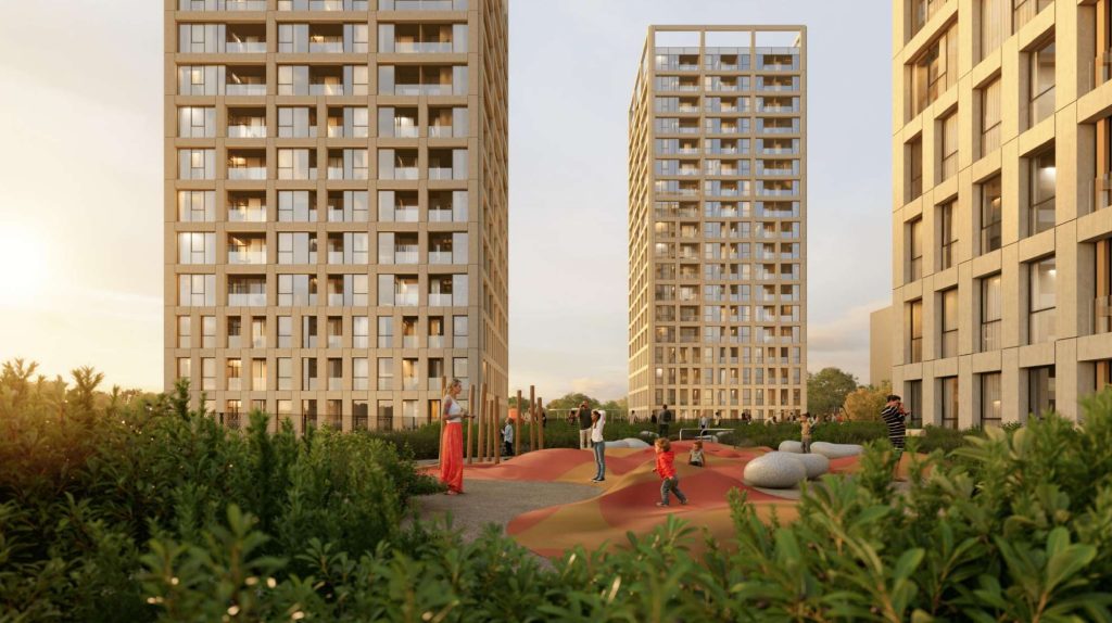 Laisvės pr. 58 (Laisvės pr. 58) - Multi apartment, Office center, Other commercial - visualization