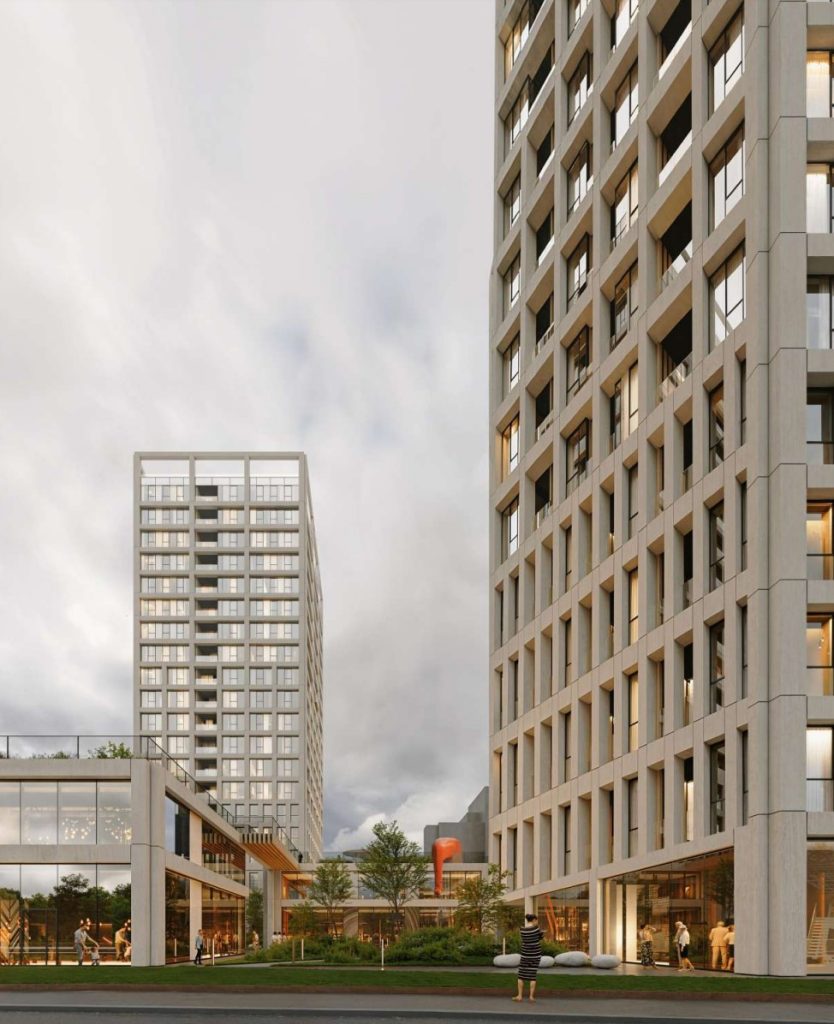 Laisvės pr. 58 (Laisvės pr. 58) - Multi apartment, Office center, Other commercial - visualization