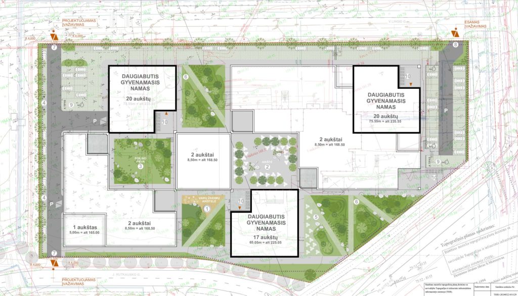 Laisvės pr. 58 (Laisvės pr. 58) - Multi apartment, Office center, Other commercial - visualization