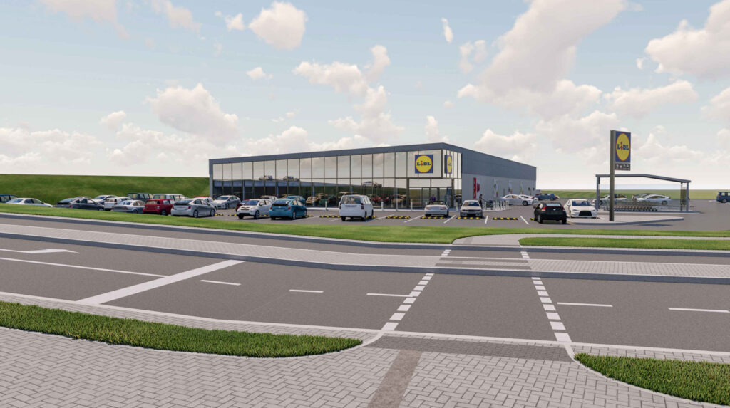 LIDL Piligrimų g. 2 (Piligrimų g. 2, Slengių k.) - Food store - visualization