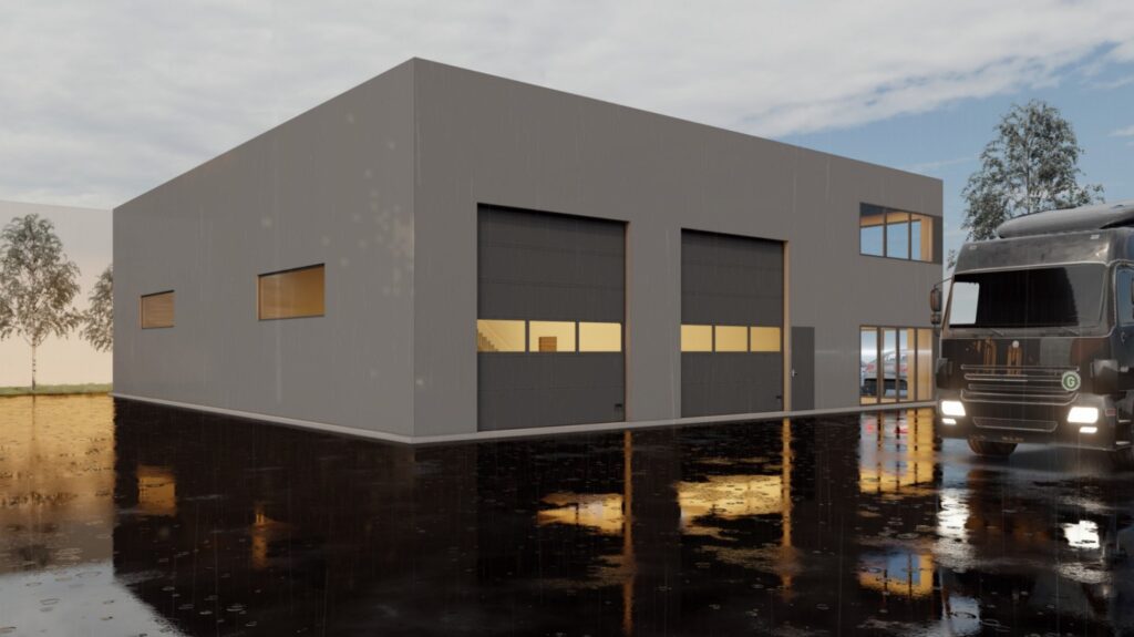 Liepkalnio g. 135 (Liepkalnio g. 135) - Warehouse / Distribution center - visualization